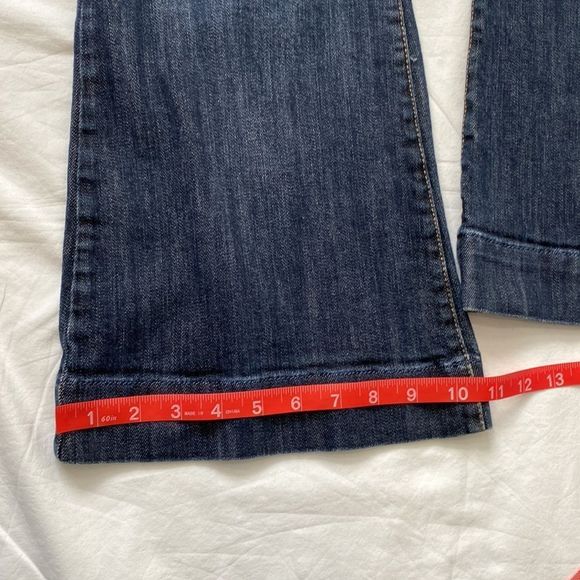 Vintage Calvin Klein Wide Leg Jeans Sz 10P - Picture 12 of 12